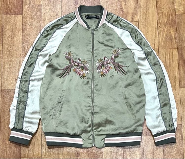Zara Sukajan phoenix jacket