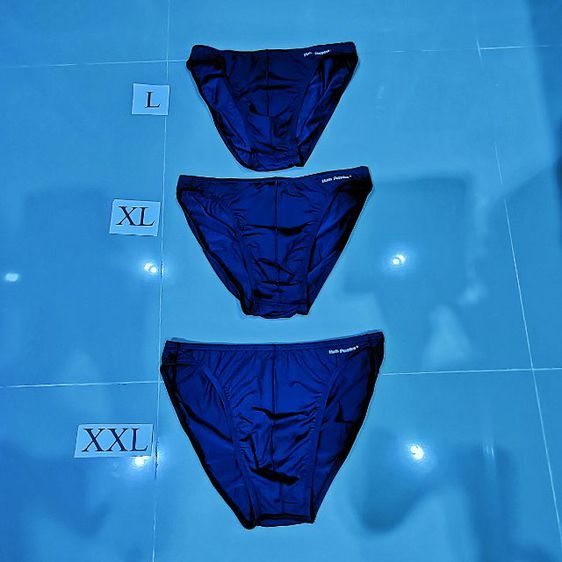 กางเกงใน Hush Puppies สีน้ำเงิน (สินค้าใหม่มือ1) ไซส์ L XL XXL  รูปที่ 4