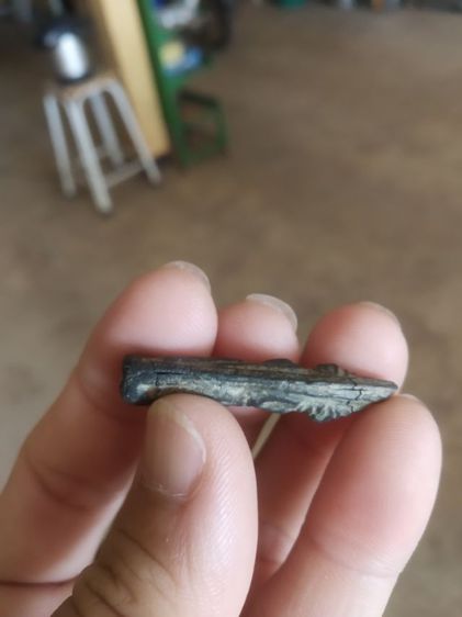 พระเนื้อชินตะกั่ว(พระปางลีลากำแพงทุ่งเศรษฐีพิมพ์สองหน้าไม่ทราบเกจิ)พระบ้านพระเครื่องรางของมงคล รูปที่ 9