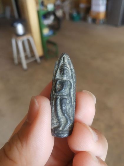 พระเนื้อชินตะกั่ว(พระปางลีลากำแพงทุ่งเศรษฐีพิมพ์สองหน้าไม่ทราบเกจิ)พระบ้านพระเครื่องรางของมงคล รูปที่ 6