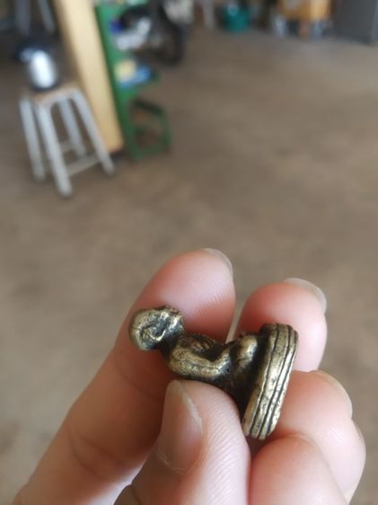 พระเนื้อทองเหลือง(พระรูปหล่อพระหลวงปู่ทวดไม่ทราบเกจิ)พระบ้านพระเครื่องรางของมงคล รูปที่ 14