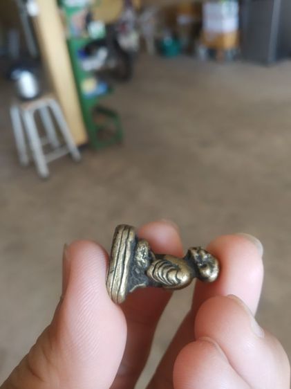 พระเนื้อทองเหลือง(พระรูปหล่อพระหลวงปู่ทวดไม่ทราบเกจิ)พระบ้านพระเครื่องรางของมงคล รูปที่ 11