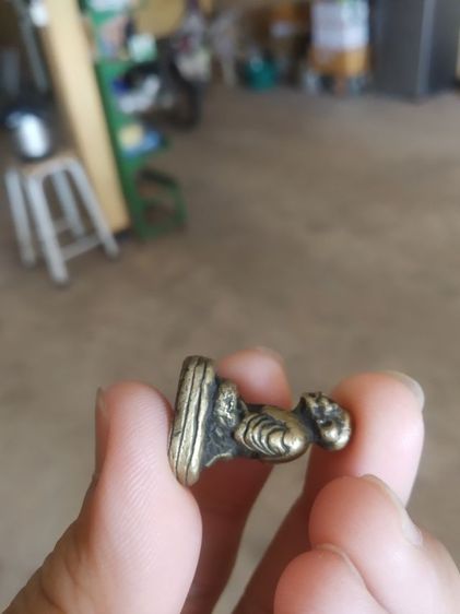 พระเนื้อทองเหลือง(พระรูปหล่อพระหลวงปู่ทวดไม่ทราบเกจิ)พระบ้านพระเครื่องรางของมงคล รูปที่ 10