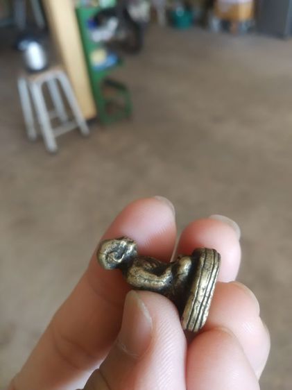 พระเนื้อทองเหลือง(พระรูปหล่อพระหลวงปู่ทวดไม่ทราบเกจิ)พระบ้านพระเครื่องรางของมงคล รูปที่ 16