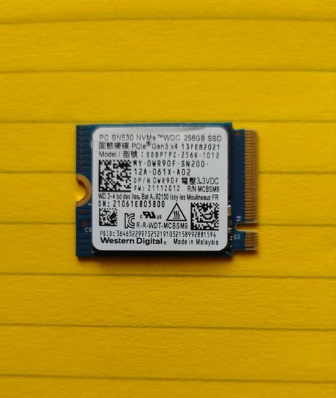 WD SN530 SSD 256GB M.2 NVME รูปที่ 3