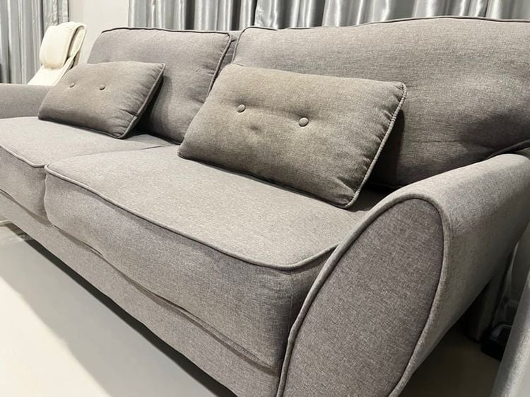 ผ้า เทา โซฟา sofa bed ยี่ห้อ SB