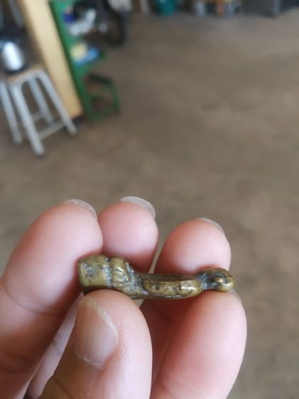 พระเนื้อทองเหลือง(พระรูปหล่อพระหลวงพ่อเดิม(ไม่ทราบที่มา)(ไม่ทราบพระเกจิที่สร้าง))พระบ้านพระเครื่องรางของมงคล รูปที่ 11