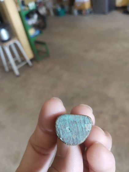 พระเนื้อทองเหลือง(พระรูปหล่อพระหลวงพ่อเงินไม่ทราบเกจิ(220201))พระบ้านพระเครื่องรางของมงคล รูปที่ 10