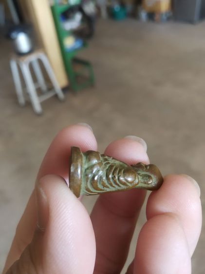 พระเนื้อทองเหลือง(พระรูปหล่อพระหลวงพ่อเงินไม่ทราบเกจิ(220202))พระบ้านพระเครื่องรางของมงคล รูปที่ 15