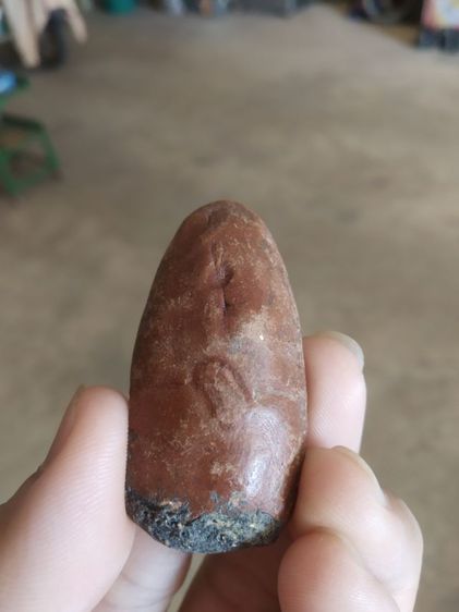 พระเนื้อดินผสมผงพิมพ์ใหญ่รูปทรงไข่(พระพิมพ์พระขุนแผนเนื้อดินรูปไข่ผ่าซีก(ไม่ทราบพระเกจิที่สร้าง)(180202))พระบ้านพระเครื่องรางของมงคล รูปที่ 5