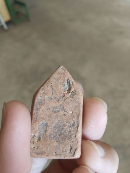 พระเนื้อดิน(พระขุนแผนหลังเรียบไม่ทราบเกจิ(170209))พระบ้านพระเครื่องรางของมงคล รูปที่ 6