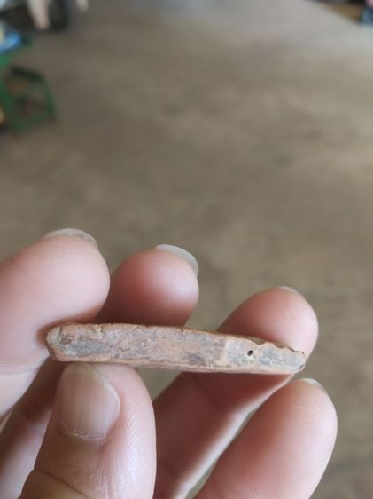 พระเนื้อดิน(พระขุนแผนหลังเรียบไม่ทราบเกจิ(170209))พระบ้านพระเครื่องรางของมงคล รูปที่ 10