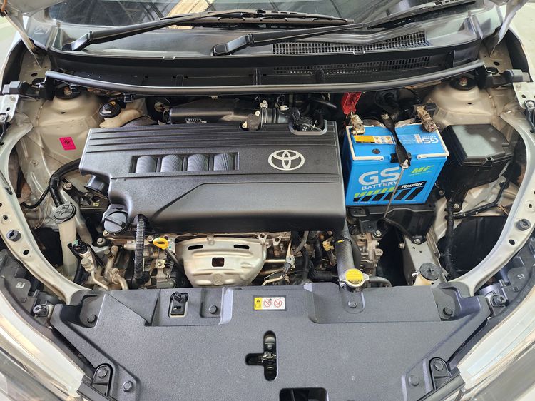 Toyota Yaris 2018 1.2 G Plus Sedan เบนซิน ไม่ติดแก๊ส เกียร์อัตโนมัติ บรอนซ์เงิน รูปที่ 4