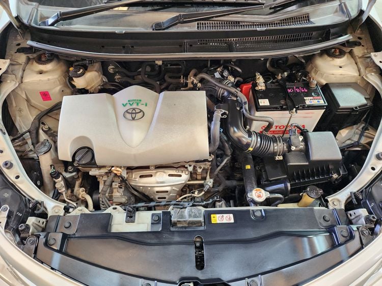 Toyota Vios 2017 1.5 E Sedan เบนซิน ไม่ติดแก๊ส เกียร์อัตโนมัติ บรอนซ์เงิน รูปที่ 3
