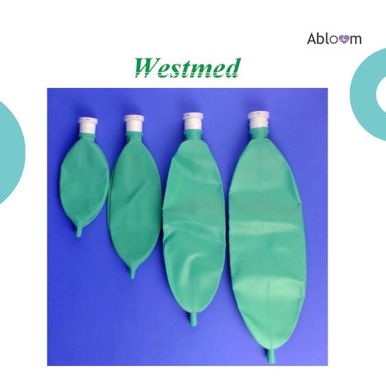 Westmed แบคดมยา ถุงสำรองออกซิเจน ถุงช่วยหายใจสำหรับชุดดมยา Non-Latex Breathing Bag รูปที่ 3