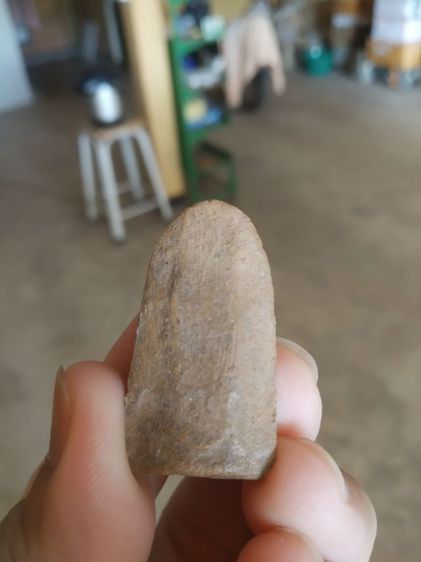 พระเนื้อดินพิมพ์กลาง(พระลือหน้ายักษ์หลังเรียบ(ไม่ทราบพระเกจิที่สร้าง)(ไม่ทราบที่มา))พระบ้านพระเครื่องรางของมงคล รูปที่ 6