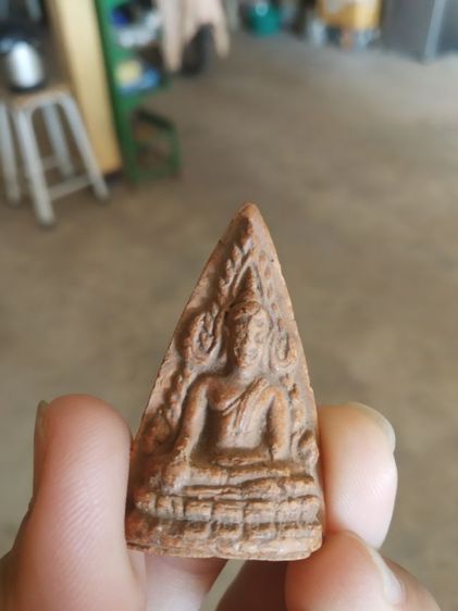 พระเนื้อดิน(พระพุทธชินราชไม่ทราบเกจิ(300530)(ไม่ทราบที่))พระบ้านพระเครื่องรางของมงคล รูปที่ 4