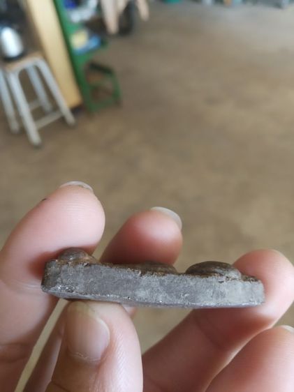 พระผงผสมว่าน(พระพิมพ์พระนางพญาพิมพ์ใหญ่หลังยันต์(พระหลวงพ่อมาลัย)(วัดบางหญ้าแพรก)(จังหวัดสมุทรสาคร))พระบ้านพระเครื่องรางของมงคล รูปที่ 8