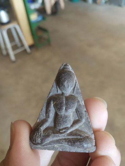 พระผงผสมว่าน(พระพิมพ์พระนางพญาพิมพ์ใหญ่หลังยันต์(พระหลวงพ่อมาลัย)(วัดบางหญ้าแพรก)(จังหวัดสมุทรสาคร))พระบ้านพระเครื่องรางของมงคล รูปที่ 2