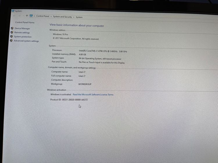PC Dell CoreI7 พร้อมจอ LG 4 จอ และขาตั้งจอ รูปที่ 4