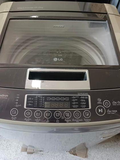 เครื่องซักผ้าอัตโนมัติ ฝาบนแอลจี 13กิโล สภาพดีผลิตปี65