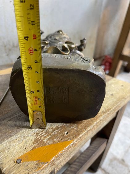 เทพเจ้ากวนอู ปางห้าธง ทองเหลือง A16 รูปที่ 10