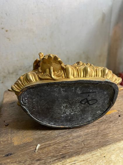 พระธิเบตทองเหลืองA7 รูปที่ 9