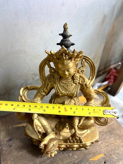 พระธิเบตทองเหลืองA7 รูปที่ 8