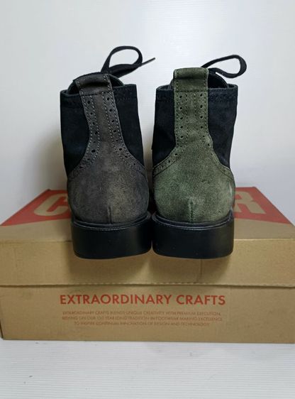 CAMPER TWINS, Multicolor Suede Casual Boots, Men's 41EU(26.5cm) Original งาน Morocco ของแท้ มือ 2 สภาพใกล้เคียงของใหม่,รองเท้า CAMPER สวยมาก รูปที่ 12
