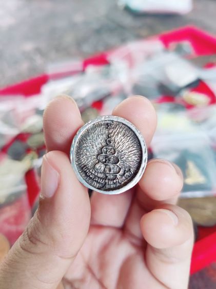 เหรียญล้อแม็กหลวงพ่อเงิน วัดบางคลาน รุ่น1 รุ่นพิเศษ ปี2535 รูปที่ 2