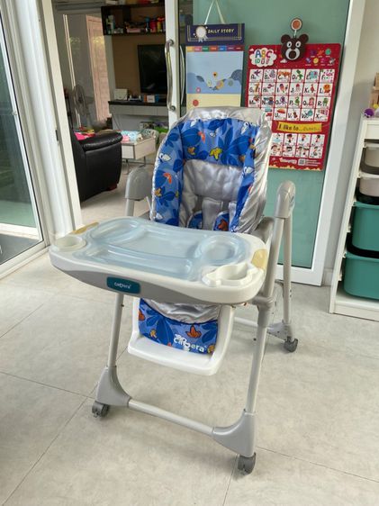อุปกรณ์สำหรับเด็กและทารก ส่งต่อ เก้าอี้ทานข้าวเด็ก  (High Chair) ยี่ห้อ Camera รุ่น FD-C55A