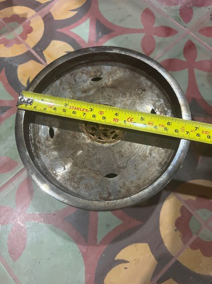 ถาดเทนํ้าชาดีบุเก่า รูปที่ 4