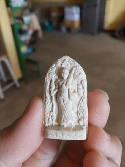 พระเนื้อผงผสมว่าน(พระสีวลีหลังยันต์ไม่ทราบเกจิ(230232))พระบ้านพระเครื่องรางของมงคล(โชคลาภเมตตาค้าขาย) รูปที่ 2