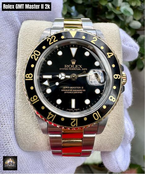 Rolex Gmt Master ll 2k Black Dial Automatic  รูปที่ 7