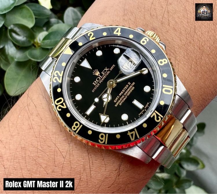 Rolex Gmt Master ll 2k Black Dial Automatic  รูปที่ 6