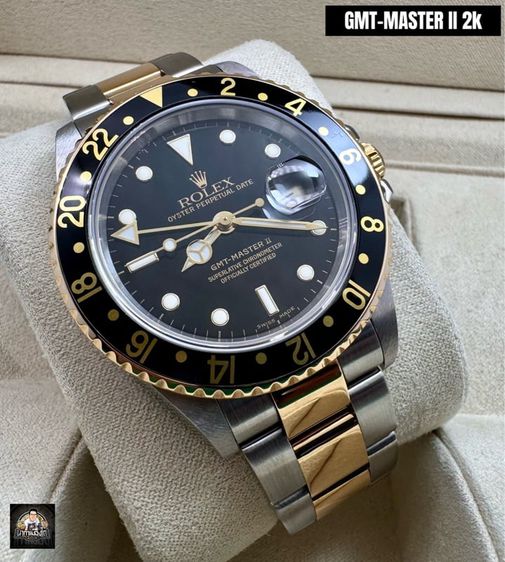 Rolex Gmt Master ll 2k Black Dial Automatic 