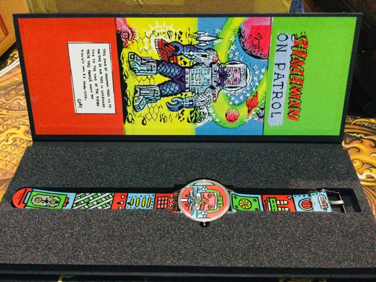 NUTS COLLECTION watch SPACEMAN ON PATROL by GARY PANTER  Limited edition  รูปที่ 3