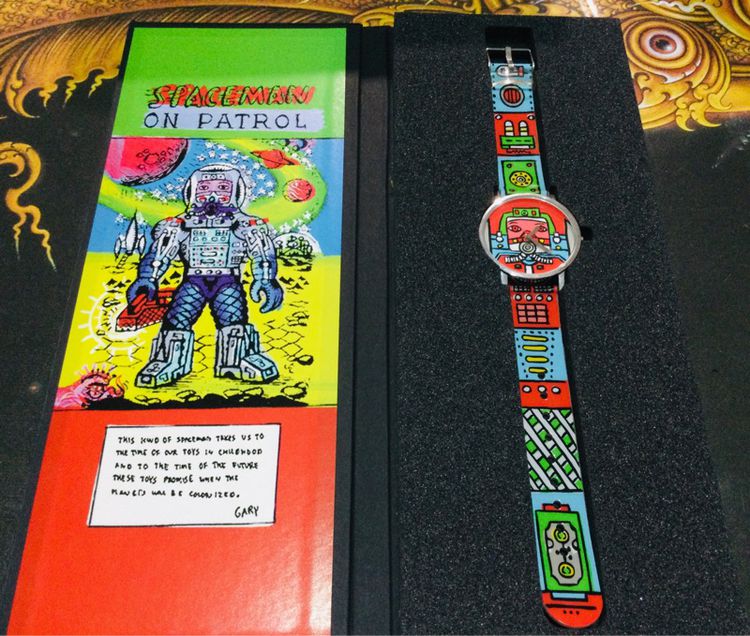 NUTS COLLECTION watch SPACEMAN ON PATROL by GARY PANTER  Limited edition  รูปที่ 2