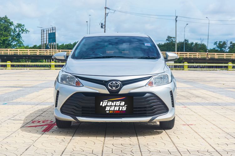 Toyota Vios 2018 1.5 J Sedan เบนซิน ไม่ติดแก๊ส เกียร์อัตโนมัติ เทา รูปที่ 3