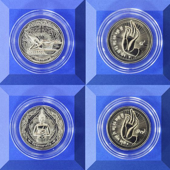 ชุดเหรียญที่ระลึก พระประจำวันเกิด 8 เหรียญ 8 วัน เนื้อคิวโปรนิเกิล บรรจุกล่องหนัง พร้อมใบรับรองจากกรมธนาร้กษ์ รูปที่ 8