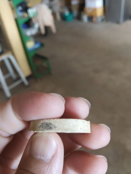 พระเนื้อผงผสมว่านรูปทรงไข่(พระรูปเหมือน(พระหลวงพ่อเสมา)(วัดลานสัก)(จังหวัดอุทัยธานี)(ไม่ทราบปีสร้าง))พระบ้านพระเครื่องรางของมงคล รูปที่ 10