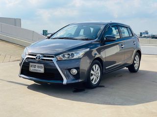 Toyota Yaris 1.2 G  ซื้อรถผ่านไลน์ รับฟรีบัตรเติมน้ำมัน K00319