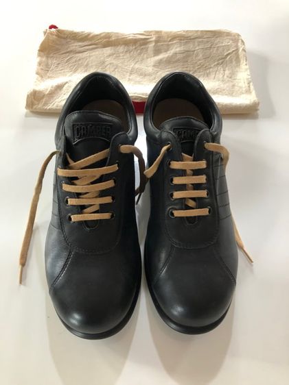 รองเท้าทางการ หนังแท้ UK 8 | EU 42 | US 8.5 ดำ รองเท้าผู้ชาย Camper รุ่น Pelotas ไซส์ 42 EU (27 cm.) มือสอง สภาพเหมือนใหม่