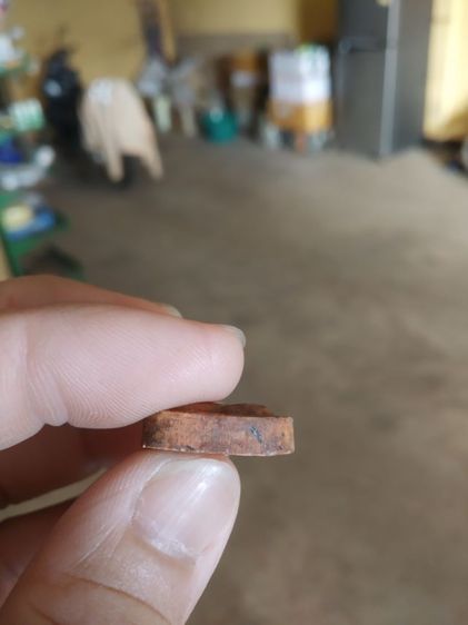 พระเนื้อดินพิมพ์เล็ก(พระปิดตาเนื้อดินเผาหลังยันต์(ว.ศ.ร)ไม่ทราบพระเกจิที่สร้าง)พระบ้านพระเครื่องรางของมงคล รูปที่ 12