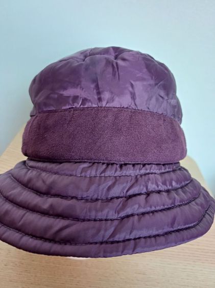 Topvalue bucket hat 
หมวกบักเก็ตท็อปแวลู สีม่วง 56cm. รูปที่ 5