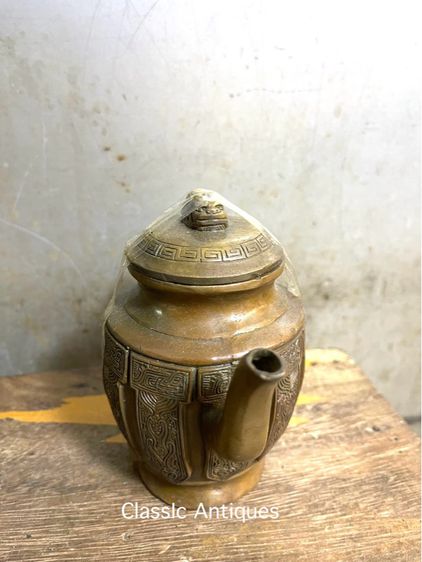 กาน้ำชา ทองเหลือง รูปที่ 4