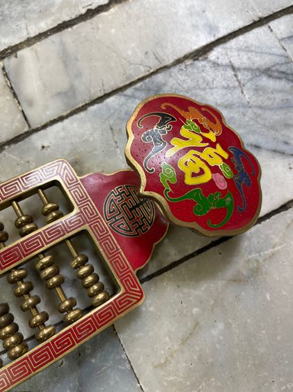 คฑายู่อี่ ทองเหลืองลงยาสะสม รูปที่ 4