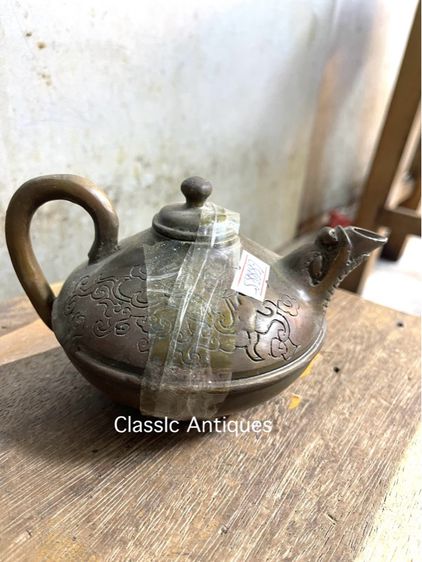 กาน้ำชา ทองเหลือง รูปที่ 4