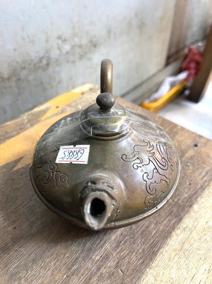 กาน้ำชา ทองเหลือง รูปที่ 3