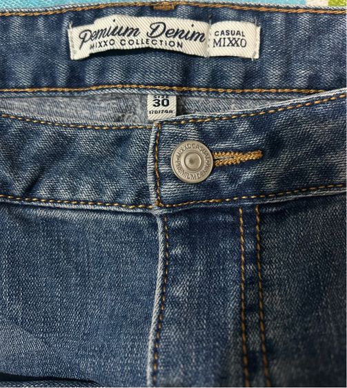 🌈 กางเกงยีนส์ขาม้า แบรนด์ Denim แนววินเทจ 👉แบรนด์แท้💯แบรนด์ดัง💯🌈 รูปที่ 7